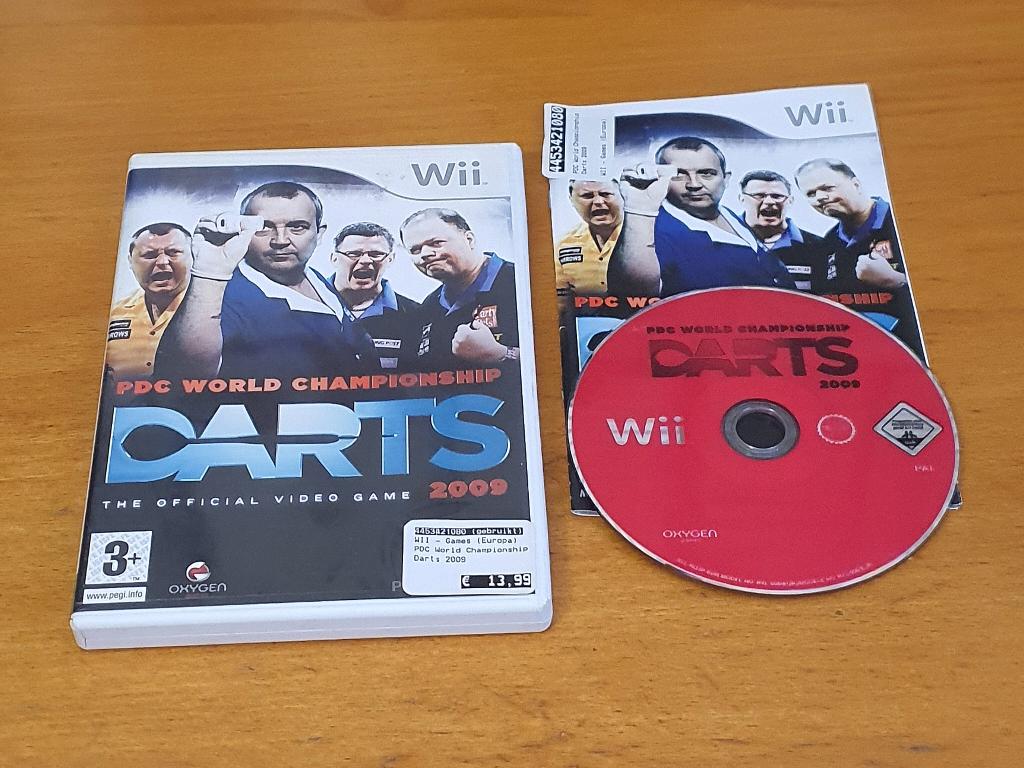 Wii | PDC World Championship DARTS, Spelcomputers en Games, Gebruikt, 1 speler, Ophalen of Verzenden, Vanaf 3 jaar