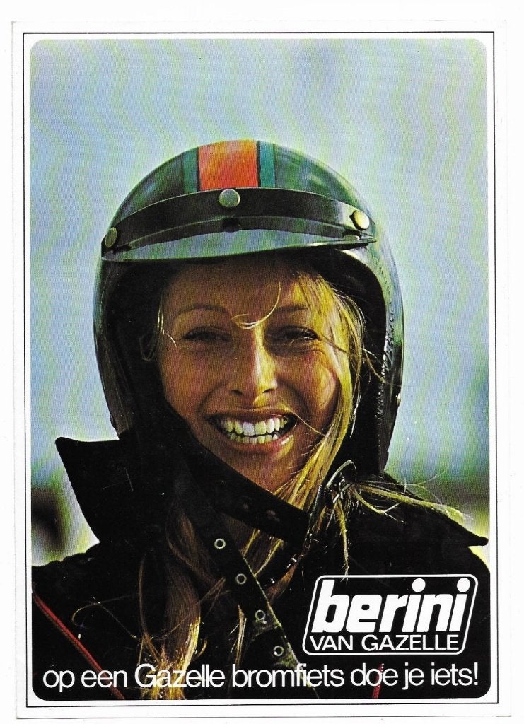 Berini van Gazelle folder bromfiets (GA21z), Fietsen en Brommers, Ophalen of Verzenden, Zo goed als nieuw