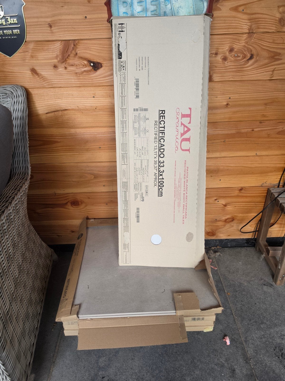 14x Vloertegels en 2x Wandtegels voor Badkamer/WC - Nieuw, Ophalen, 60 cm of meer, Nieuw, Minder dan 5 m²