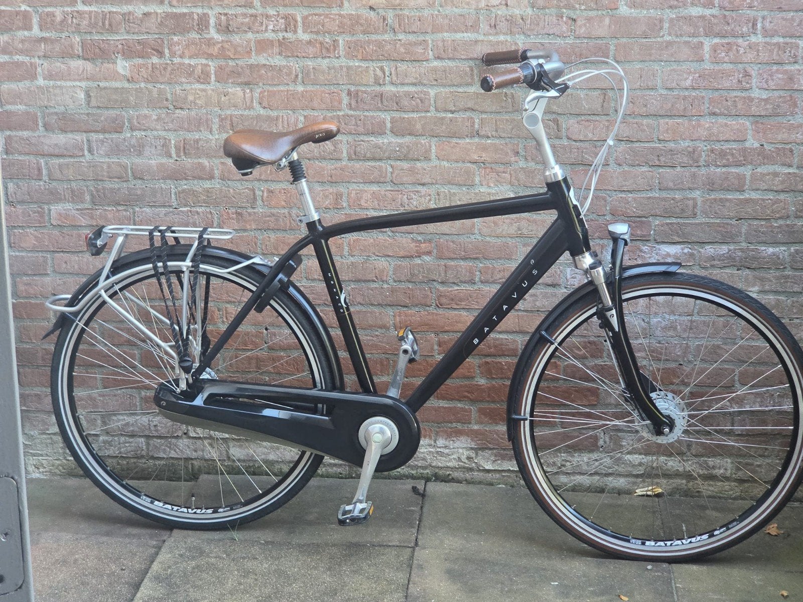 Nette Batavus Monaco herenfiets Framehoogte 53 cm, 53 tot 57 cm, Ophalen, Gebruikt, Batavus