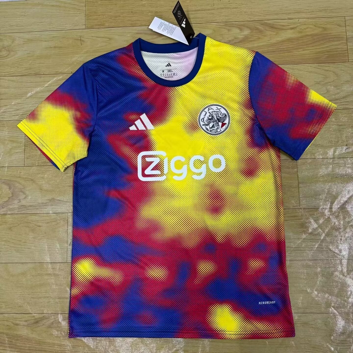 Ajax Custom Shirt Blauw - Nieuw! Fan Versie, Verzenden, Nieuw, Shirt