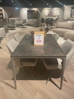 Uitverkoop eettafel Vito keramiek, Ophalen, Overige materialen, 50 tot 100 cm, Zo goed als nieuw