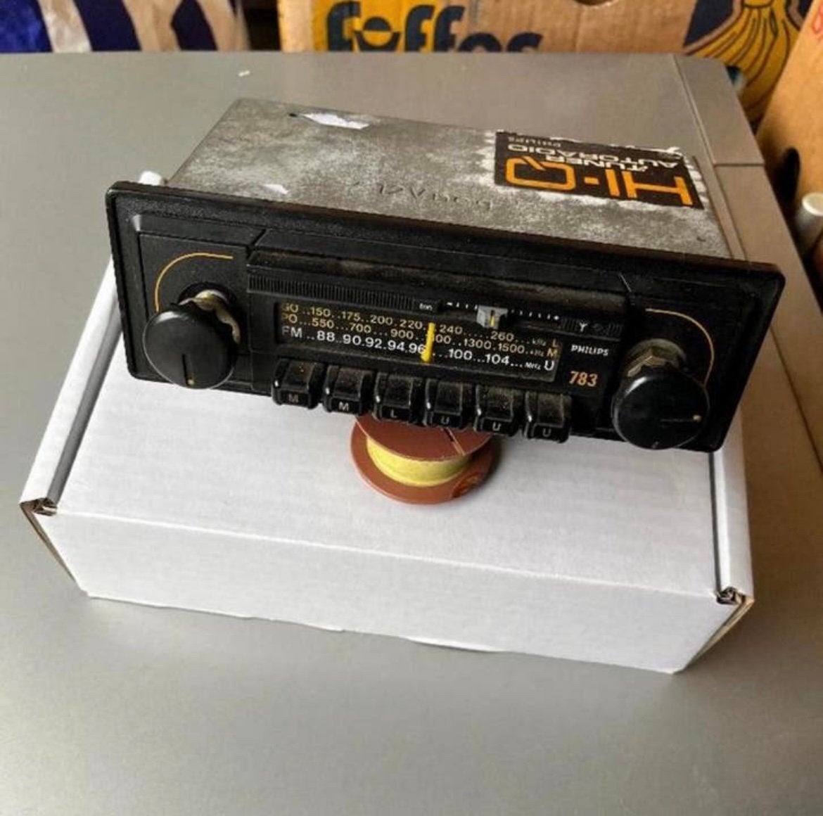 Philips 783 auto radio mono, Auto diversen, Autoradio's, Gebruikt, G, G, G
