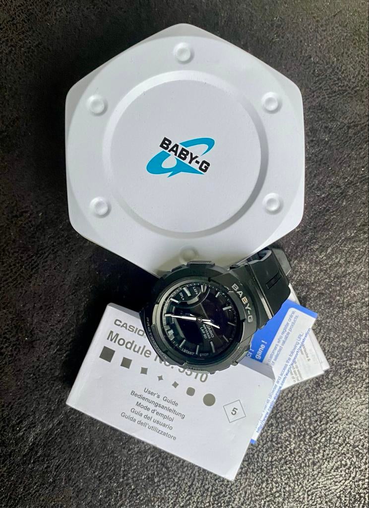 Casio Baby-G Horloge - Zwart, nieuw, Ophalen of Verzenden, Nieuw, Zwart, Android