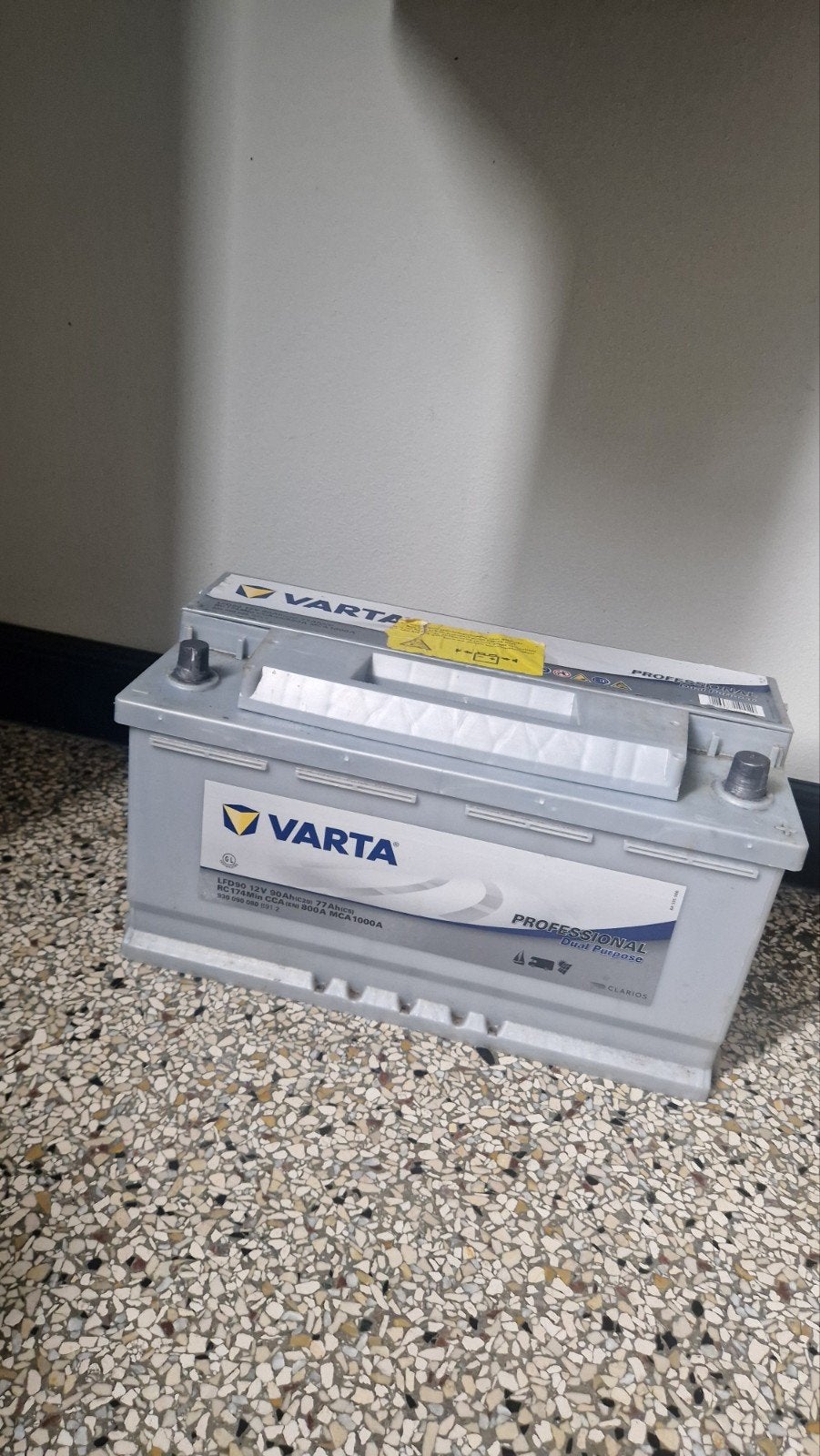 Varta LFD90 Professional Dual Purpose Accu 90Ah 800A, Ophalen
