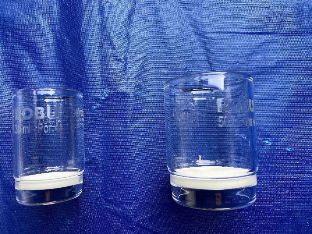 Glazen filterkroezen +glasfilterplaat G4(laboratorium), Ophalen of Verzenden, Nieuw
