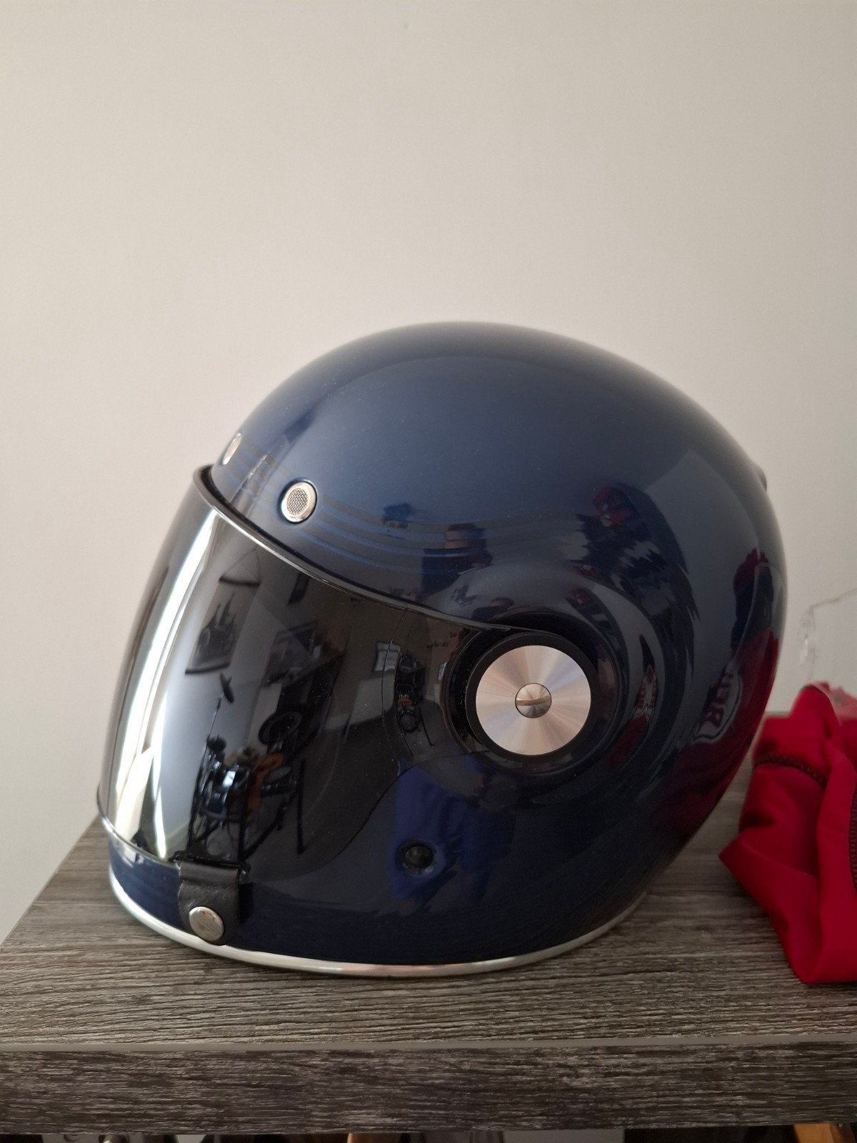 Bell Bullitt DLX maat XS flow gloss light blue/dark blue, Overige merken, XS, Kinderen, Ophalen of Verzenden