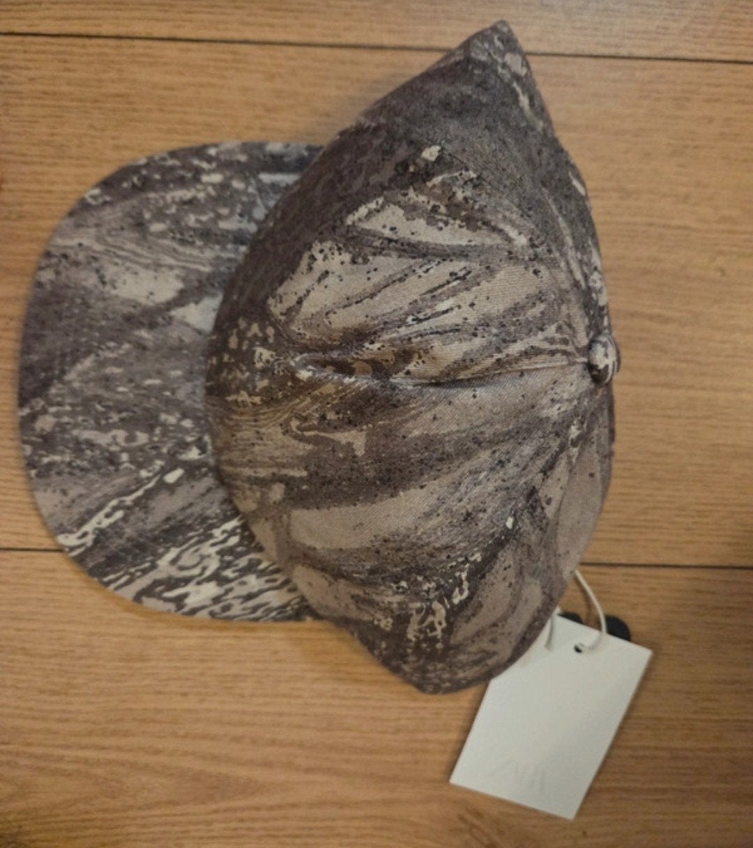 Nieuwe Zara pet met marmerprint, Ophalen of Verzenden
