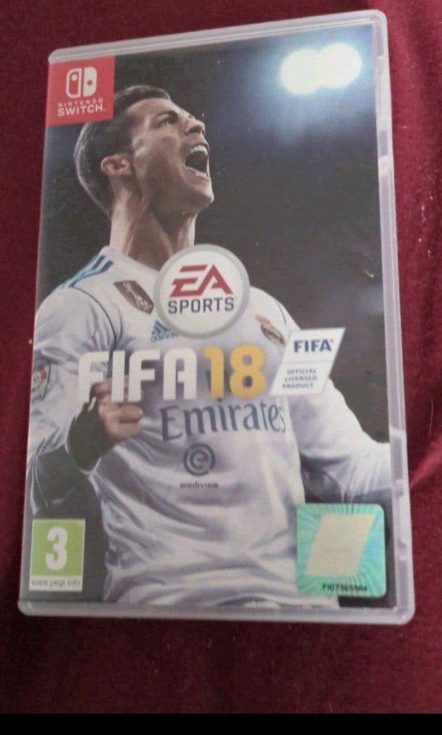 FIFA 18 Nintendo Switch - Voetbalgame met Ronaldo, Ophalen of Verzenden