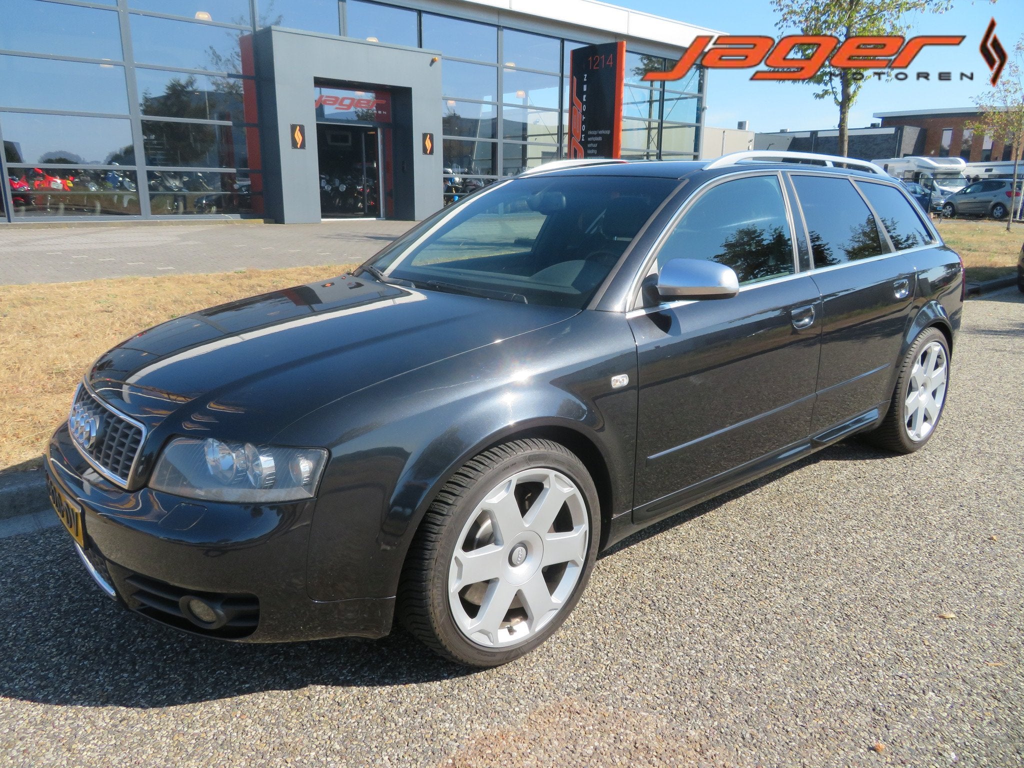 Audi S4 4.2 QUATTRO SUPERSTRAK! (bj 2004), Gebruikt, 8 cilinders, Overige carrosserieën, Zwart