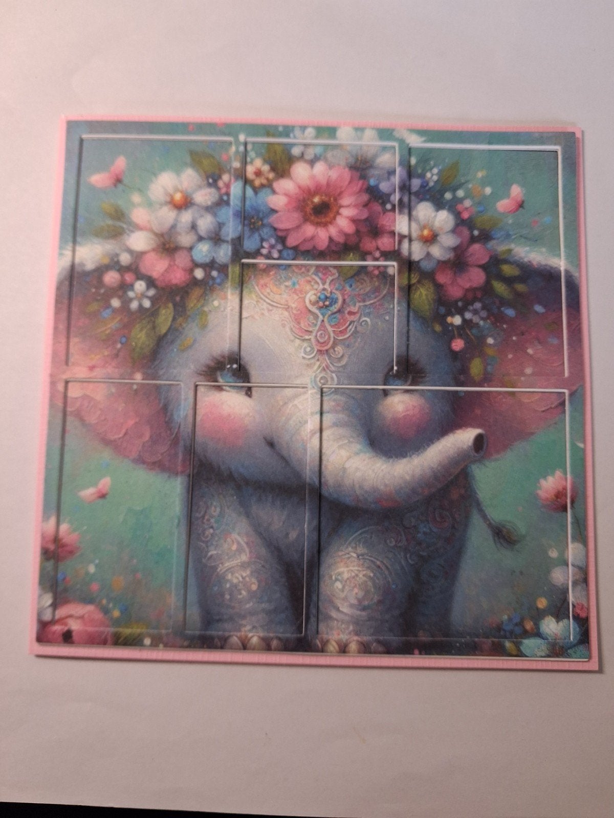 dieptekaart olifant, Ophalen of Verzenden, Overige thema's