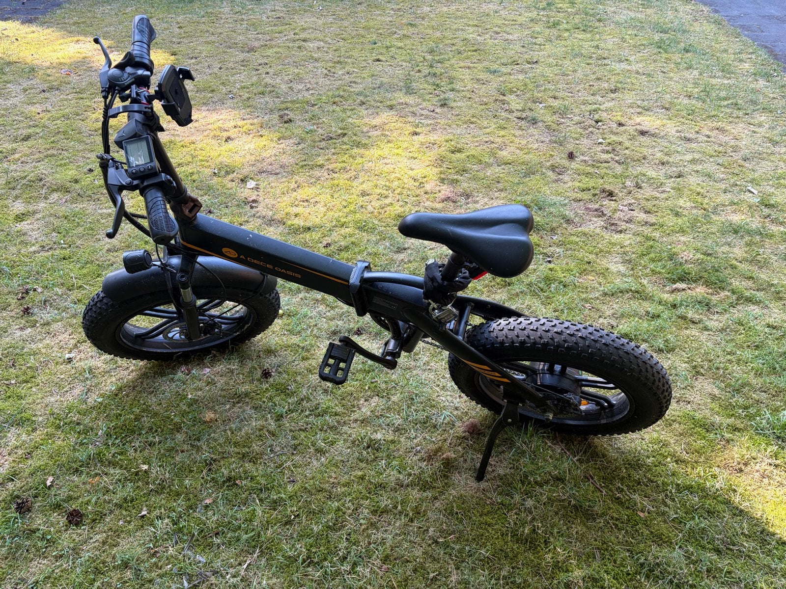 Opvouwbare elektrische fatbike - excl accu, Zo goed als nieuw, Minder dan 47 cm, 30 tot 50 km per accu, Ophalen