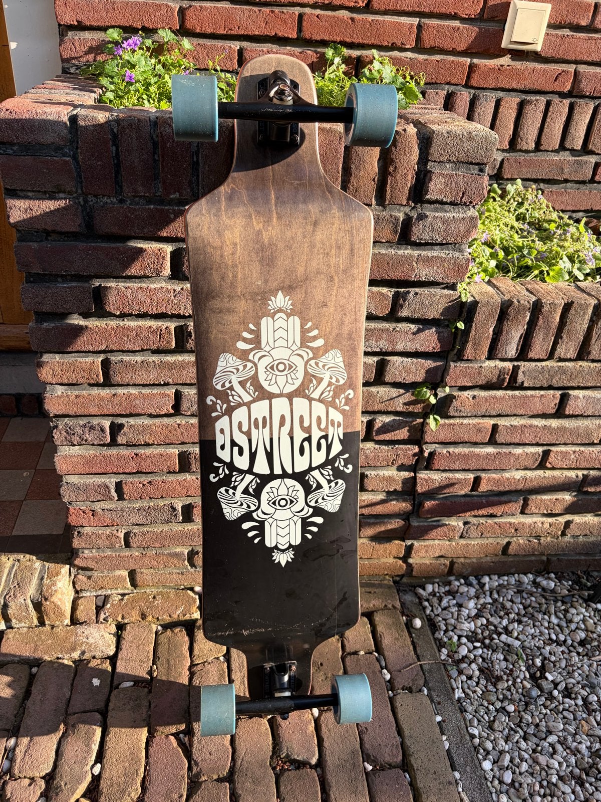 D Street Longboard - gebruikt, Ophalen, Gebruikt, Skateboard, Longboard