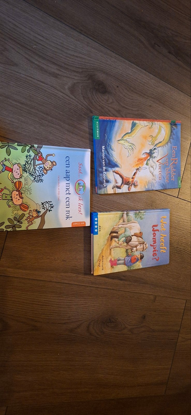 Kinderboeken set: Een aap met een rok, Een ridder, Wampie, Boeken, Ophalen of Verzenden, Gelezen, Diverse auteurs, Fictie algemeen