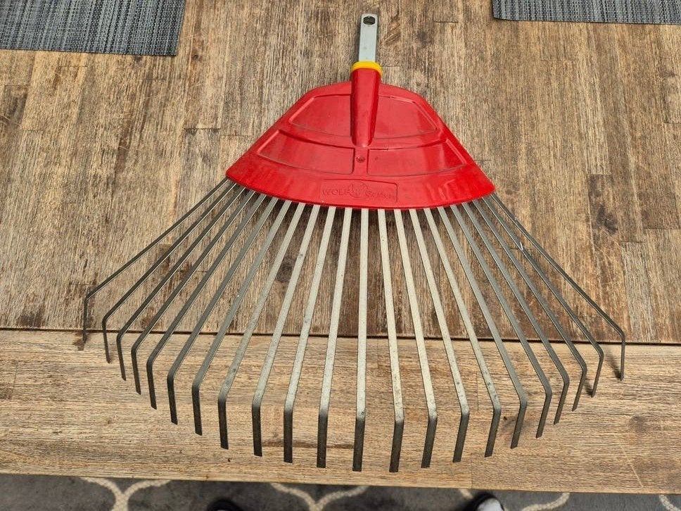 Tuin hark Wolf Garten, Tuin en Terras, Hand-tuingereedschap, Ophalen of Verzenden, Zo goed als nieuw, Hark, Wolf-Garten