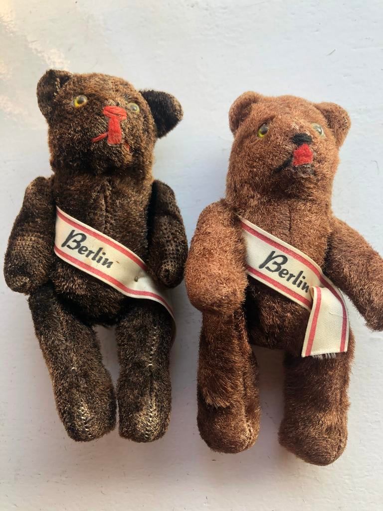 Oude vintage beertjes Berlin jaren 50 / 60, Antiek en Kunst, Antiek | Speelgoed, Ophalen of Verzenden