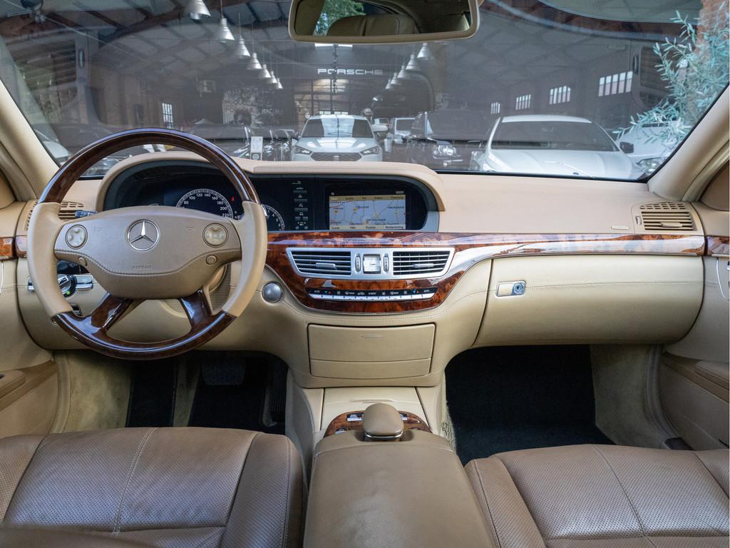 Mercedes-Benz S-Klasse 500 Lang *Softclose | ACC | Schuif/Ka, Auto's, Mercedes-Benz, Automaat, 5461 cc, Achterwielaandrijving