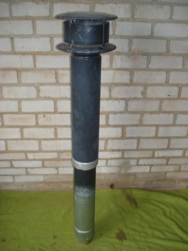 ontluchtingspijp Metalsystem  110  Diameter  132 CM  Lang, Ophalen, Gebruikt, Afzuiger