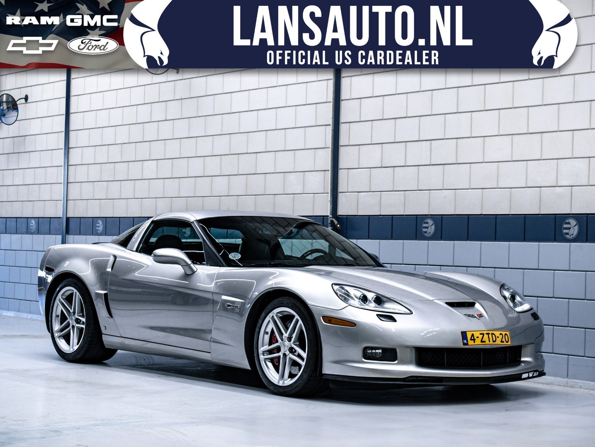Chevrolet Corvette C6 Z06 7.0L V8 Coupe (bj 2006), Auto's, Achterwielaandrijving, Gebruikt, 8 cilinders, Leder