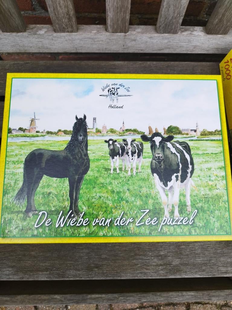 Wiebe van der Zee puzzel, Ophalen of Verzenden, 500 t/m 1500 stukjes, Zo goed als nieuw, Legpuzzel