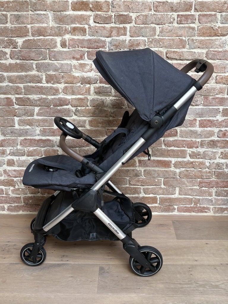 Easywalker Jackey Platinum buggy met accessoires, Ophalen, Gebruikt, Overige merken, Verstelbare rugleuning