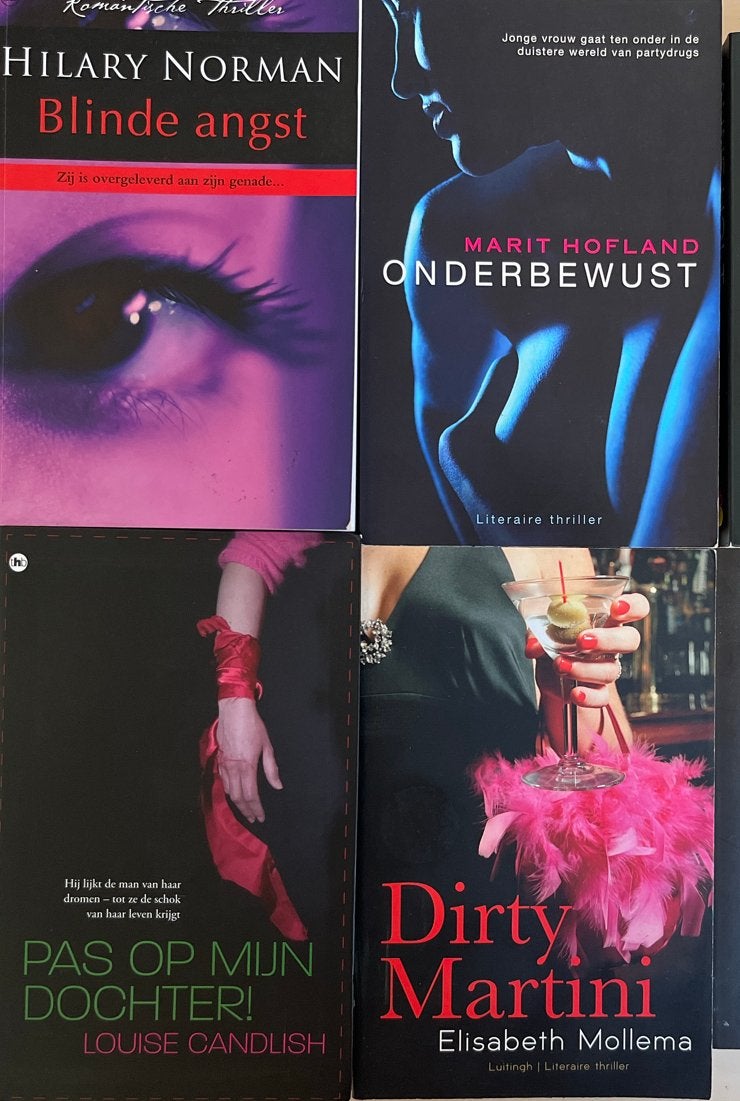 Collectie thrillers, oa Anne Holt, Elisabeth Mollema, Ophalen of Verzenden, Zo goed als nieuw, Nederland