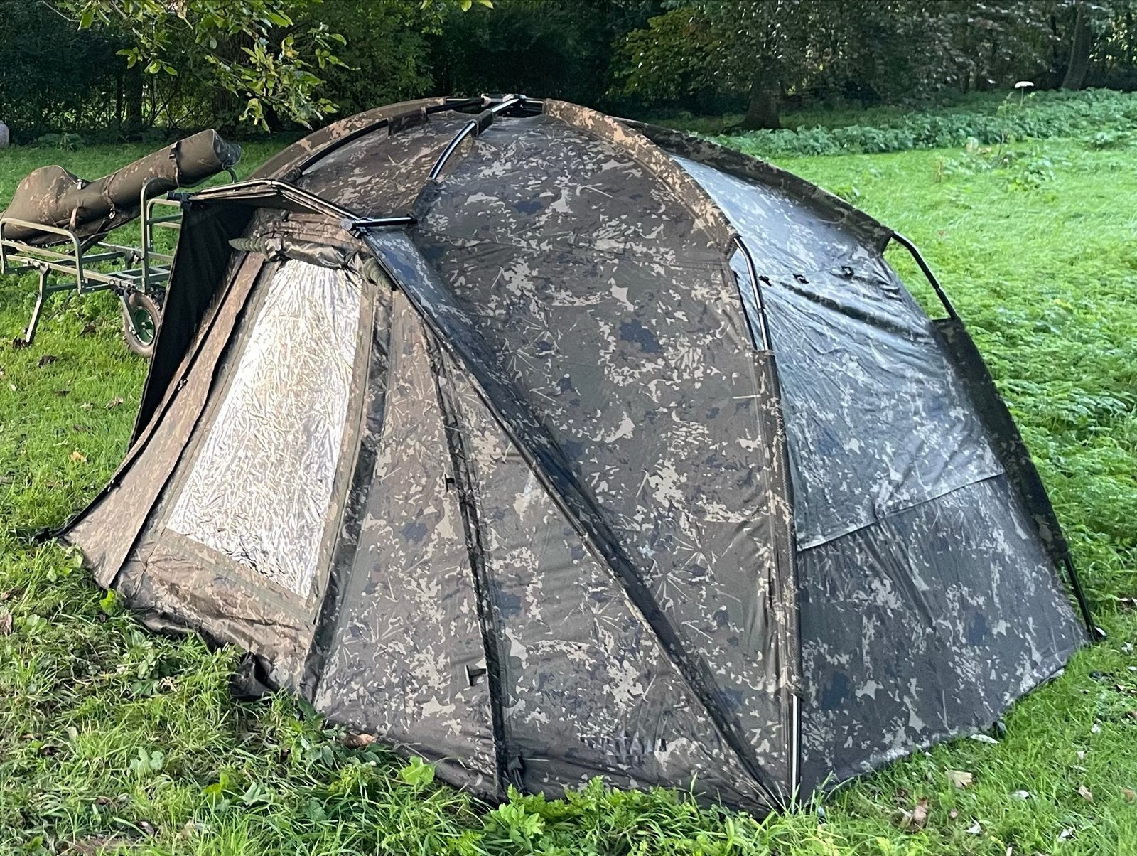 NASH TITAN HIDE CAMO PRO FULL SYSTEM – Zeer nette staat, Watersport en Boten, Hengelsport | Karpervissen, Ophalen, Zo goed als nieuw