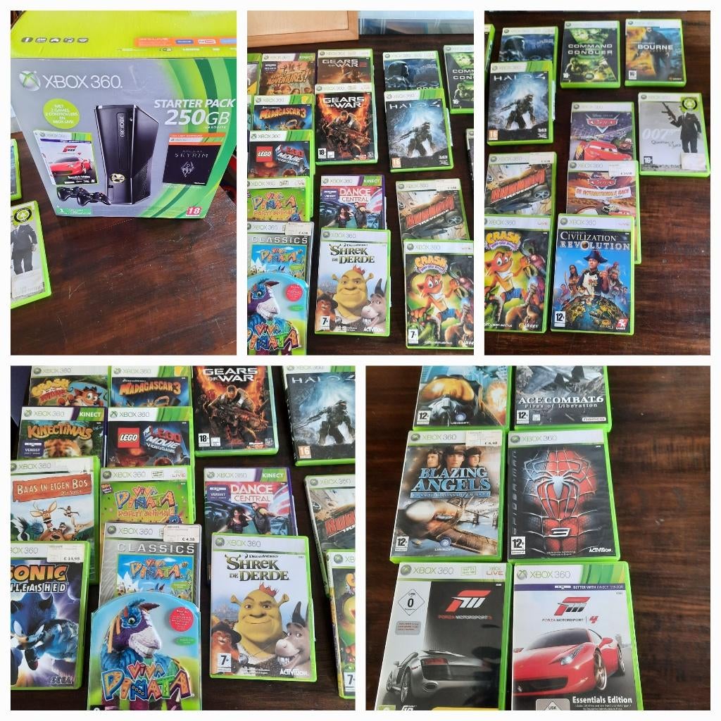 Xbox Compleet met Kinect en hoofdtelefoon, Spelcomputers en Games, Spelcomputers | Xbox One, Ophalen, Xbox One, Met 2 controllers