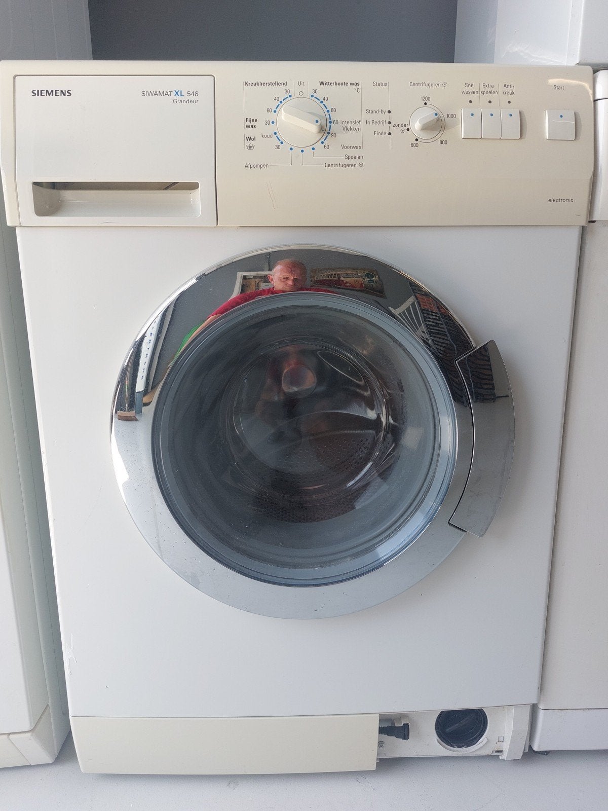 Siemens Siwamat XL 548 Grandeur Wasmachine - Getest & Schoon, Witgoed en Apparatuur, Wasmachines, Ophalen, 6 tot 8 kg, Voorlader
