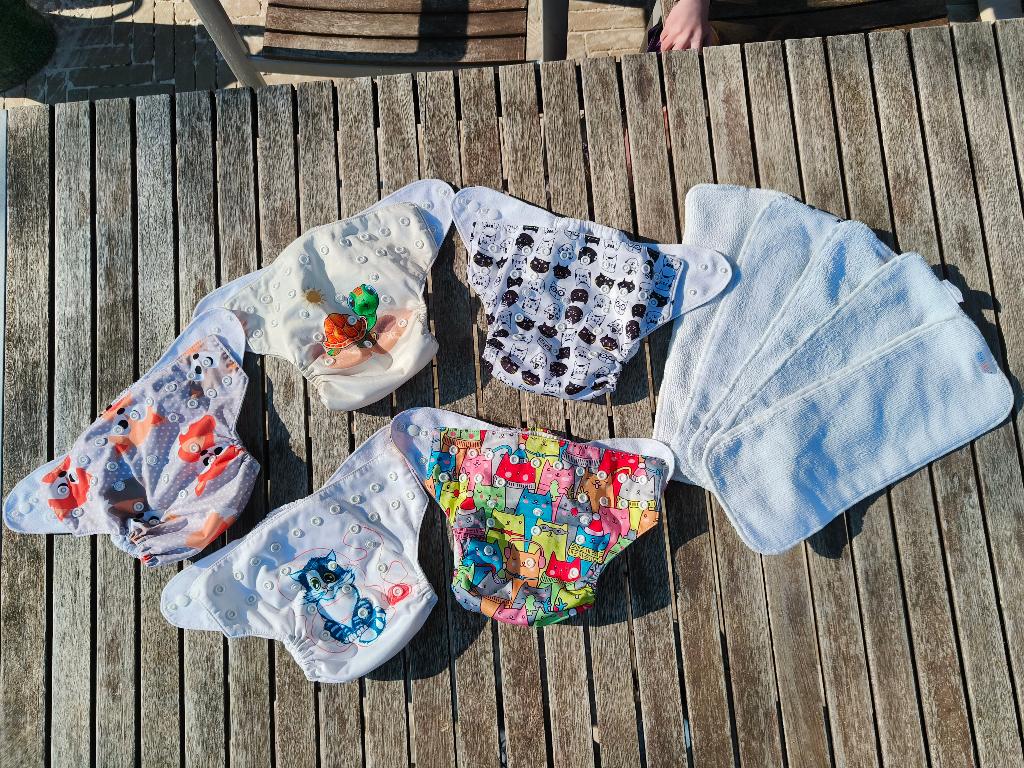 Alvababy pocketluiers wasbaar 5 stuks, Ophalen of Verzenden, Gebruikt, Overige typen, Overige merken