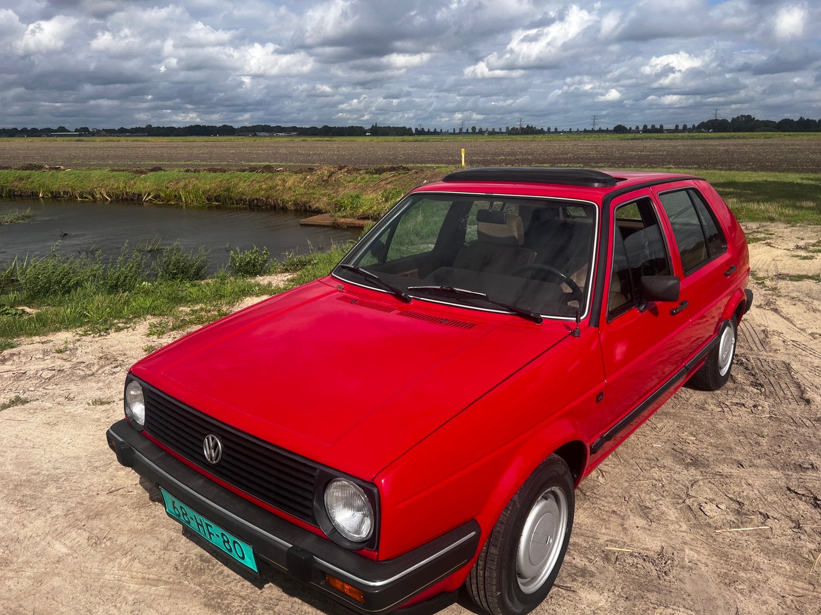 Volkswagen Golf GL Diesel bj 01-1987 belasting vrij, Particulier, Te koop
