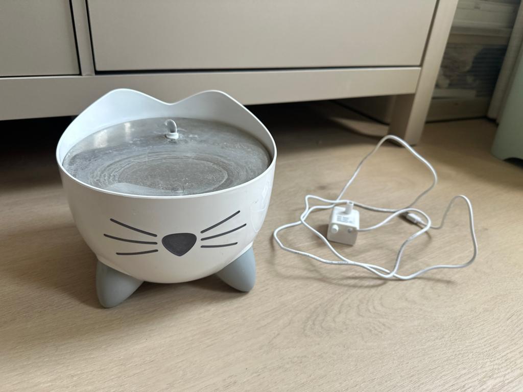 Catit RVS Drinkfontein Kat, Ophalen, Gebruikt