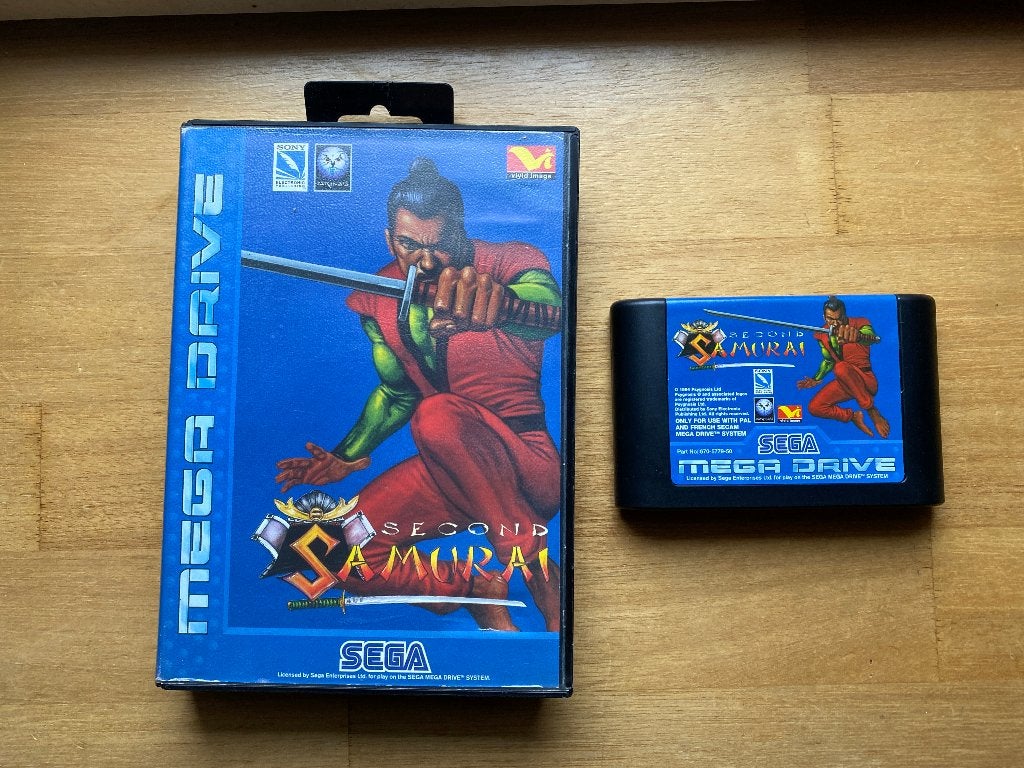 Second samurai sega mega drive, 1 speler, Racen en Vliegen, Ophalen of Verzenden, Zo goed als nieuw