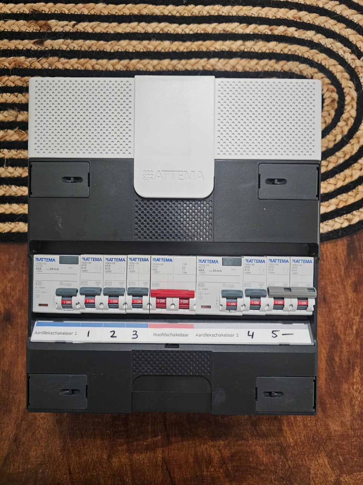 Attema Groepenkast, Doe-het-zelf en Verbouw, Elektra en Kabels, Zo goed als nieuw, Groepenkast, Attema, Ophalen of Verzenden