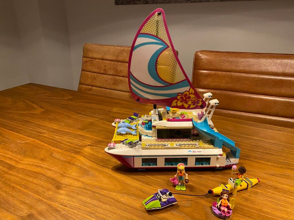 Lego Friends Catamaran, Gebruikt, Lego, Compleet, Friends