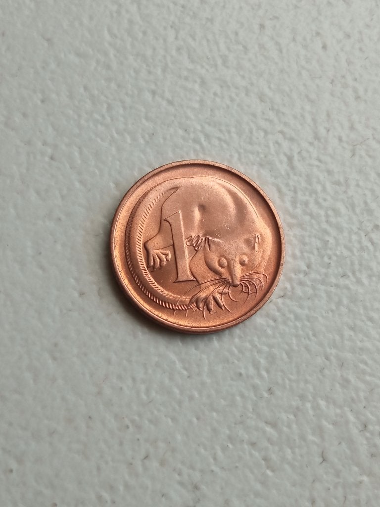 Australië 1 cent 1971., Ophalen of Verzenden, Losse munt