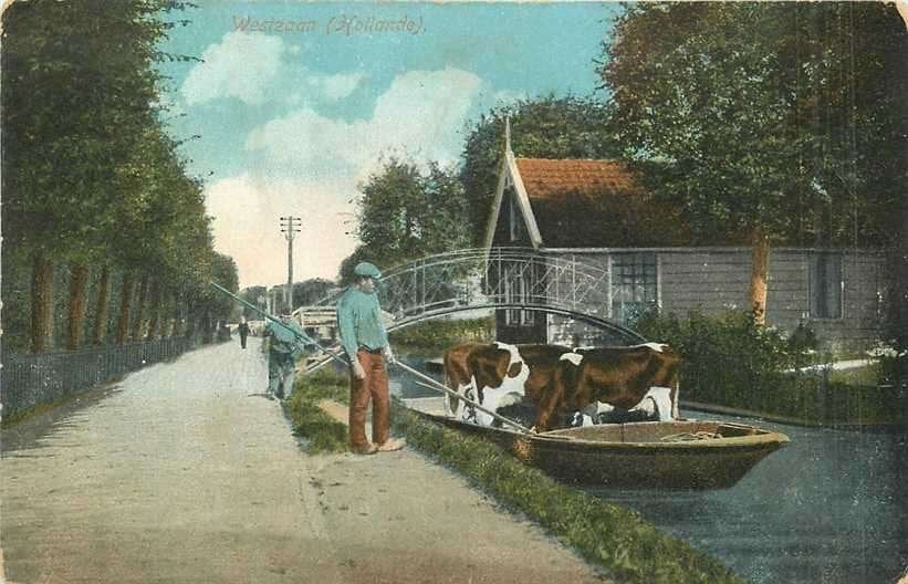 380-771-023 Westzaan, Verzenden, Voor 1920, Noord-Holland