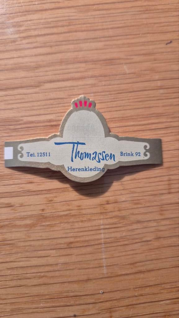 Sigarenbanden DEVENTER, Ophalen, Sigarenbandjes