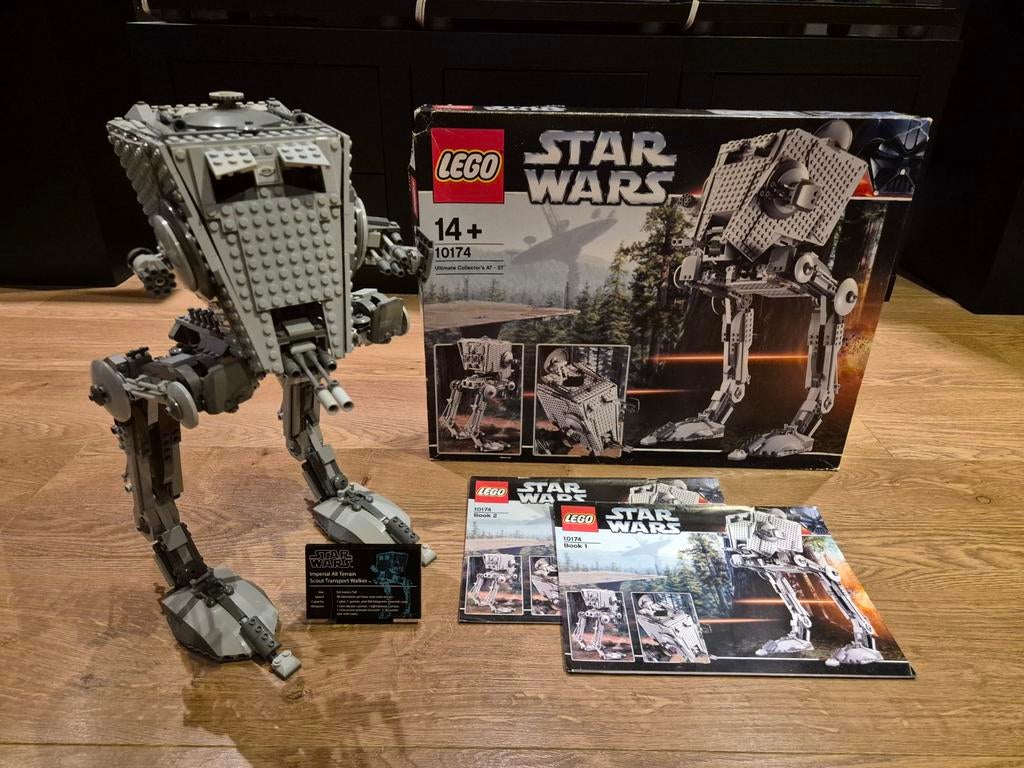 LEGO Star Wars UCS AT-ST 10174, Kinderen en Baby's, Speelgoed | Duplo en Lego, Gebruikt, Lego, Complete set, Compleet, Inclusief doos