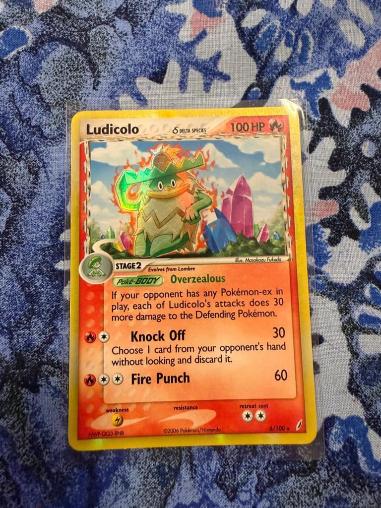 Pokemon Ludicolo δ Delta Species (CG 6), Ophalen of Verzenden, Zo goed als nieuw
