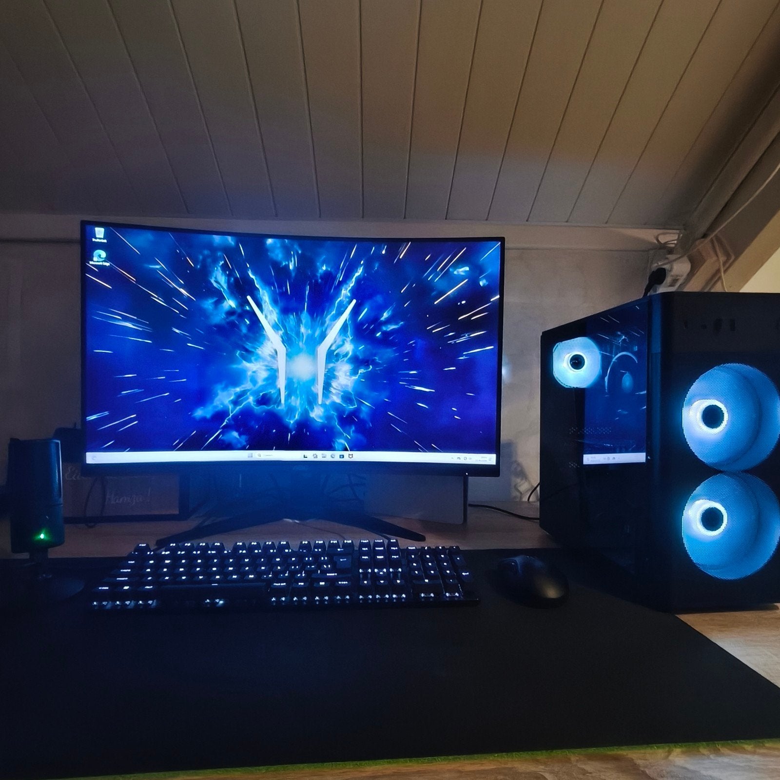Game PC setup | Ryzen 5 5500 | RTX 4060 | 240Hz | Garantie