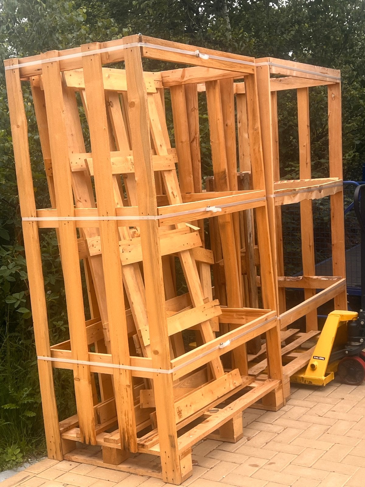 Houten Pallets / Palletkisten - Diverse Maten, Gebruikt, 25 tot 50 mm, Ophalen of Verzenden, Pallet