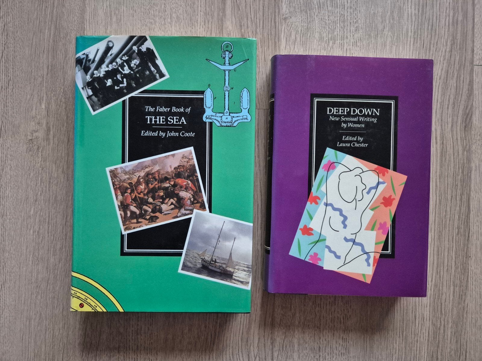 Set van 2x Faber and Faber Pockets (The Sea & Deep Down, 198, Ophalen of Verzenden, Gelezen