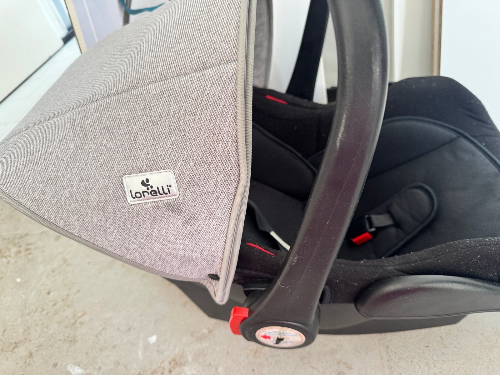 Lorelli baby autostoel - Groep 0+ (0-13 kg), Overige merken, Ophalen of Verzenden, 0 t/m 13 kg, Gebruikt