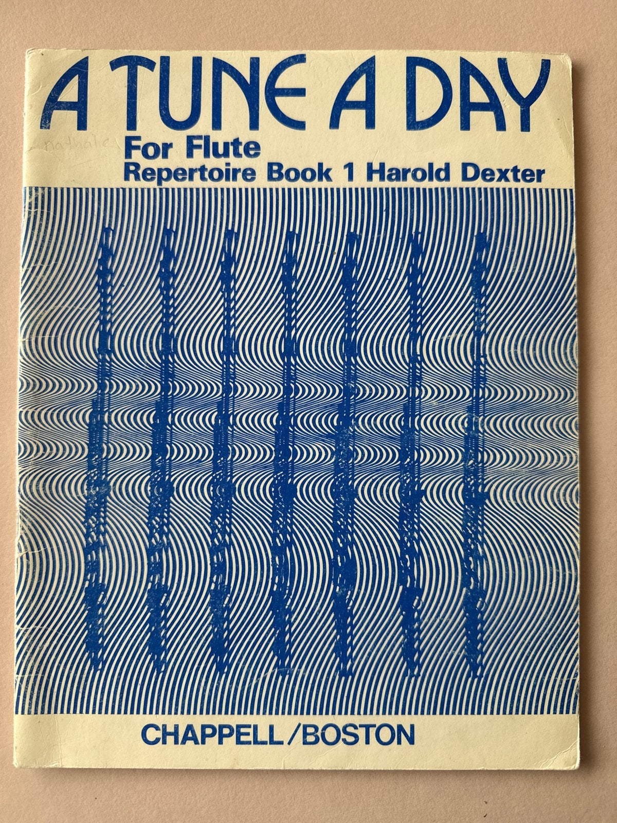 A Tune A Day For Flute Repertoire Book 1 Harold Dexter, Gebruikt, Klassiek, Les of Cursus, Dwarsfluit of Piccolo