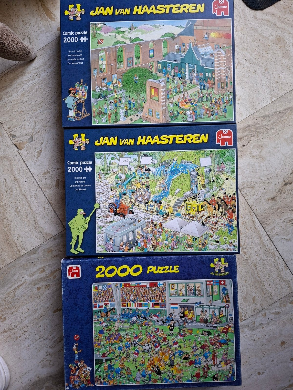 v Haasteren, Ophalen of Verzenden, Meer dan 1500 stukjes