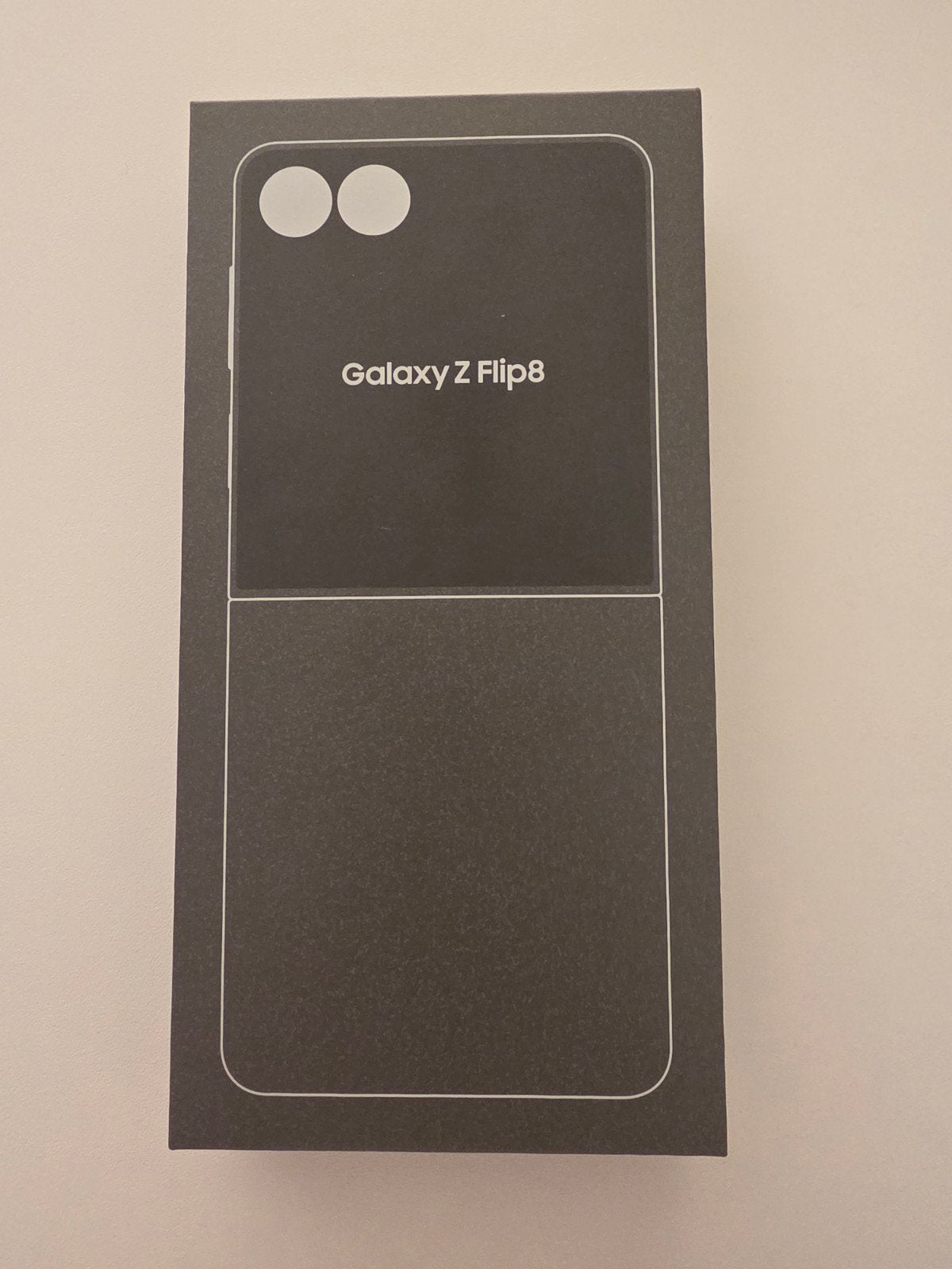 Samsung Galaxy Z Flip 8 256GB Graphite |I| GESEALD, Ophalen, Zwart, Touchscreen, Nieuw