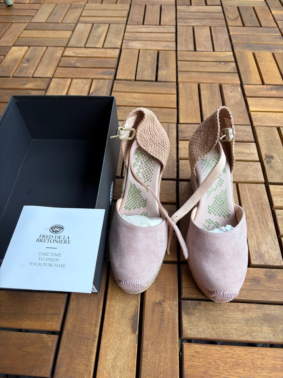 Fred de la Bretoniere Espadrilles Roze Maat 37, Ophalen of Verzenden, Nieuw, Roze, Espadrilles of Moccasins