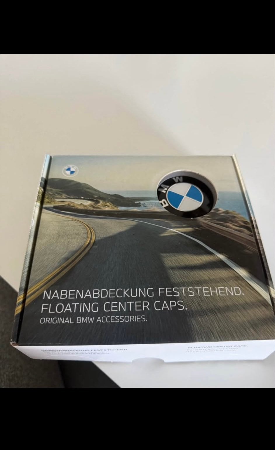 Bmw floating center caps, Ophalen of Verzenden, Zo goed als nieuw