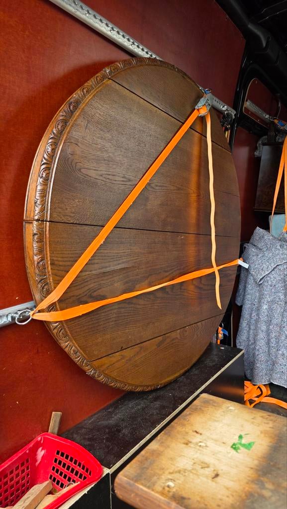 Franse beesten Jachttafel met  stoelen, Antiek en Kunst, Ophalen